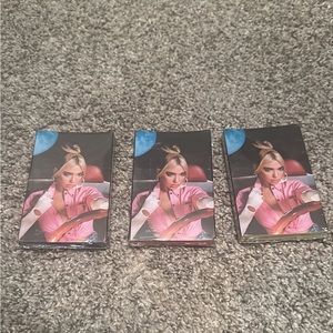 Dua Lipa Future Nostalgia Pink, Blue, & Green Cassette Tapes Bundle